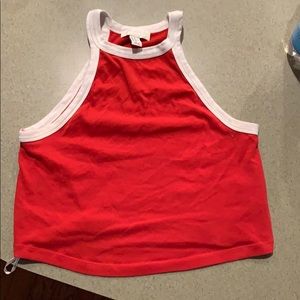 Racer back crop top